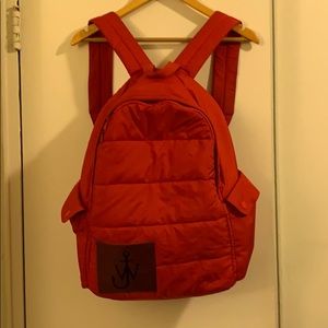 JW Anderson x Uniqlo Padded Backpack Red